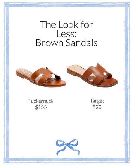 Brown sandals higher and lower priced

#LTKshoecrush #LTKstyletip #LTKfindsunder50