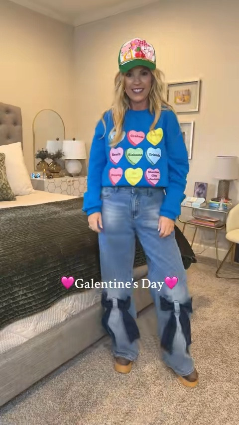 There are tons of shops on Etsy that can personalize your won candy heart shirt! #galentines #valentines #candyhearts 

#LTKOver40 #LTKFindsUnder100 #LTKFindsUnder50