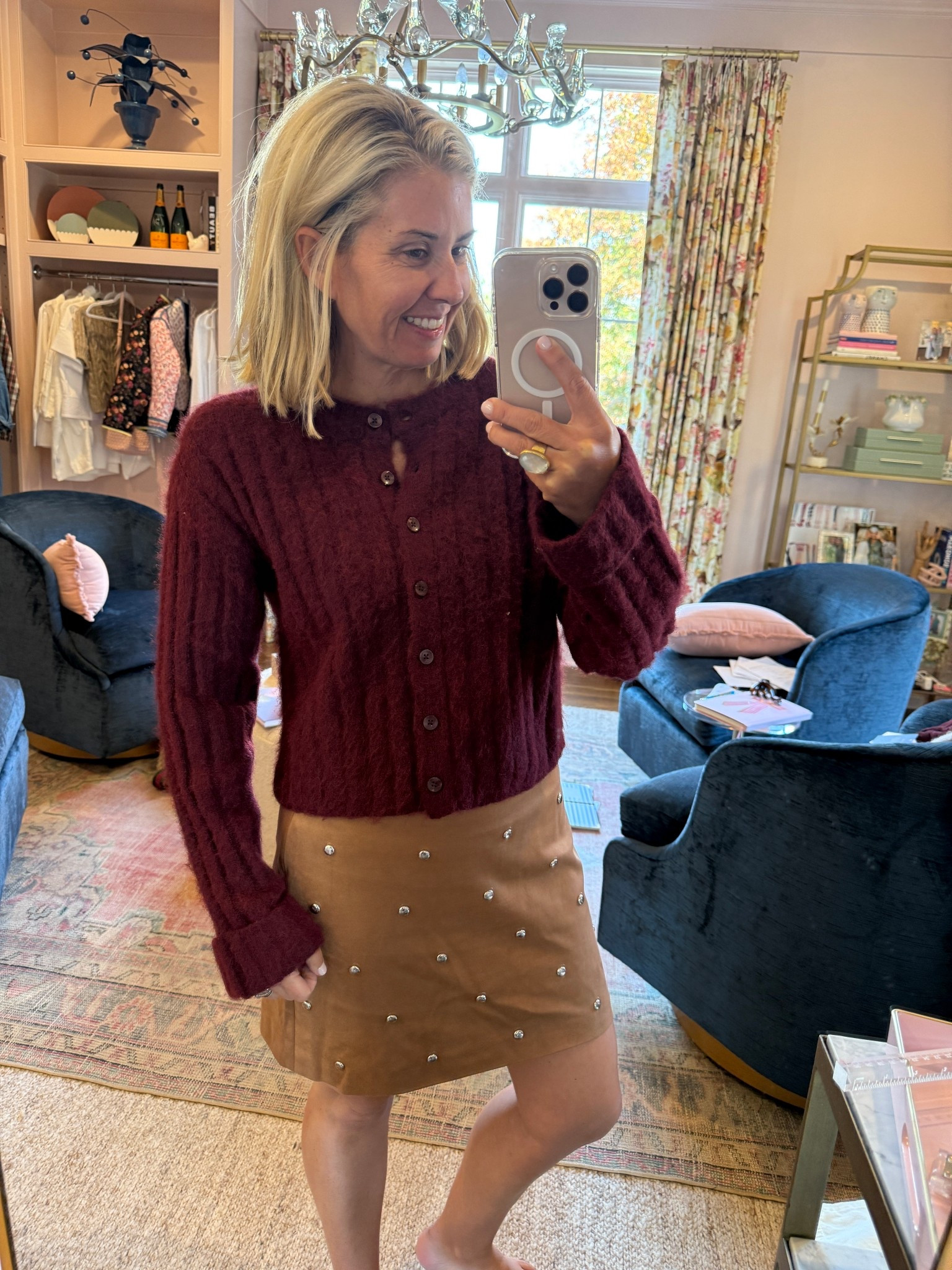 Oh tar-jay… you get me every time!

S leopard (need xs)
2 burgundy cords
Xs mint jacket
4 cream cords
Xs jacket
4 cream skirt
Xs burgundy sweater
6 studded skirt 
4 barrel cream jeans (need 2)
S leather skirt
Xs stripe sweater


#LTKFindsUnder50 #LTKFindsUnder100 #LTKSeasonal