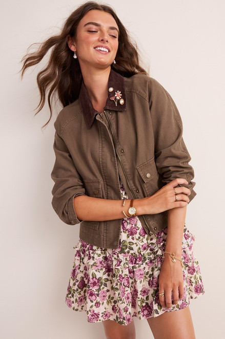 Claire Barn Jacket | Francesca's