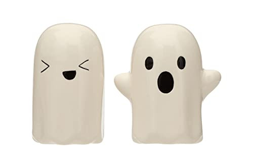Pearhead Ceramic Ghost Salt & Pepper Shakers, Set of 2 | Amazon (US)