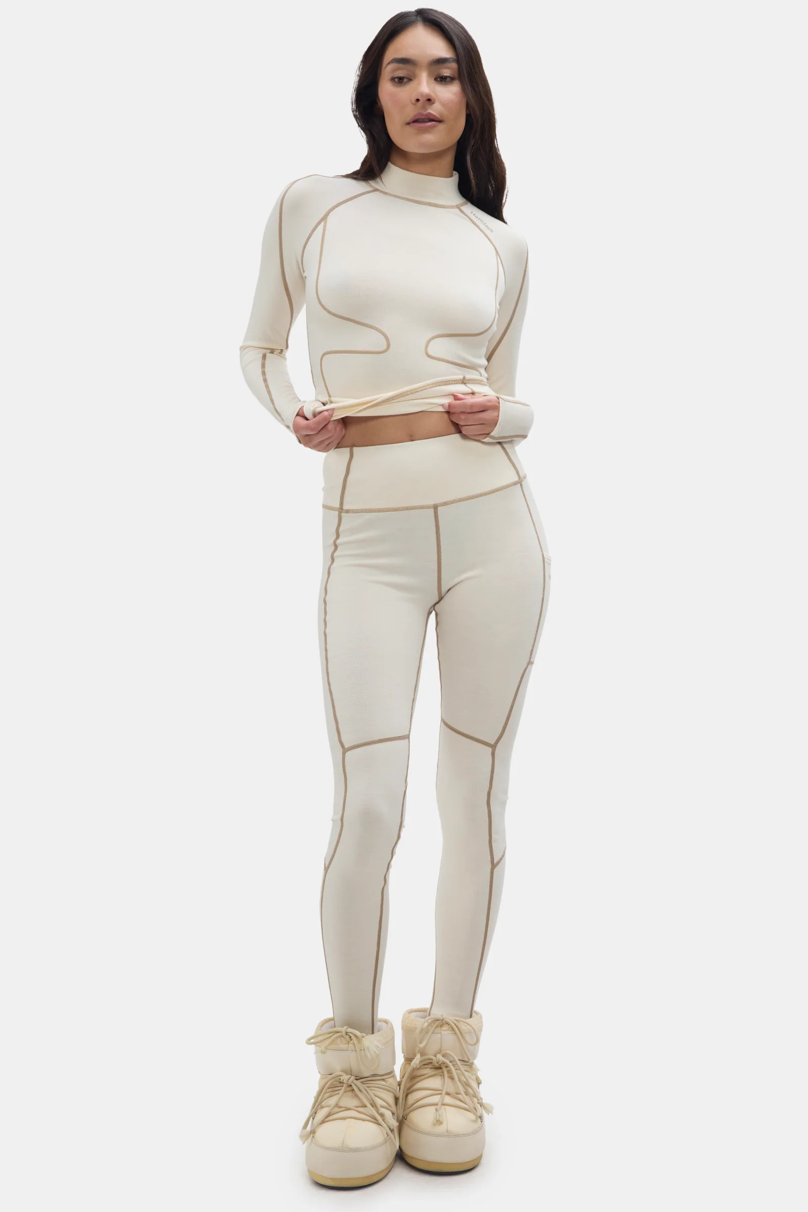 Hallie Midweight Merino Legging | Halfdays