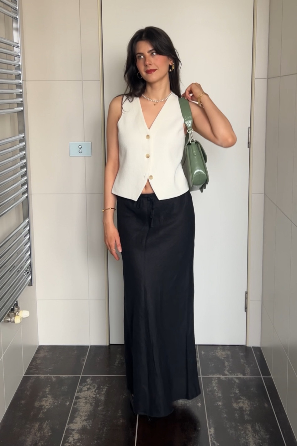 Skirt + shoes: linked exact
Top: cos 
Bag: jw pei 

#LTKstyletip #LTKaustralia