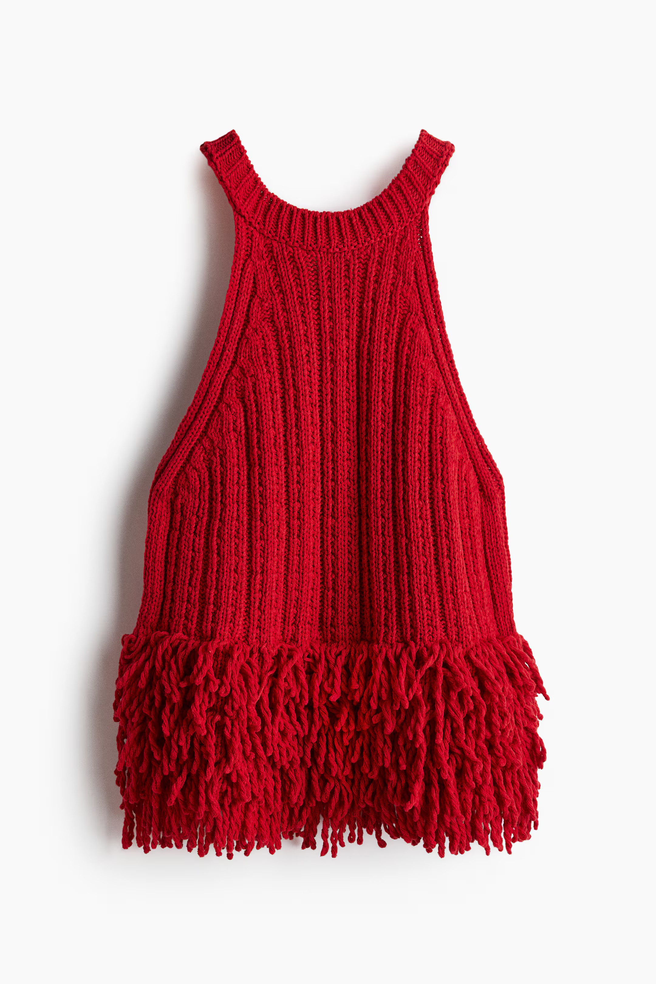 Fringe-Trimmed Knit Top | H&M (US + CA)