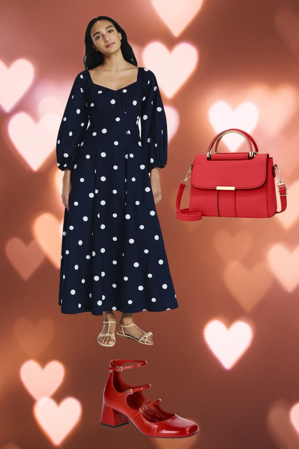 Outfit for Valentine’s day at affordable price.