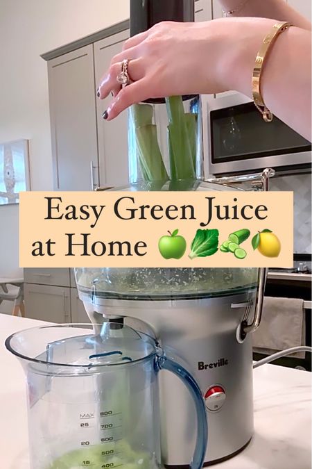 Green juice, best juicer, breville juicer 

#LTKunder100 #LTKFind #LTKhome