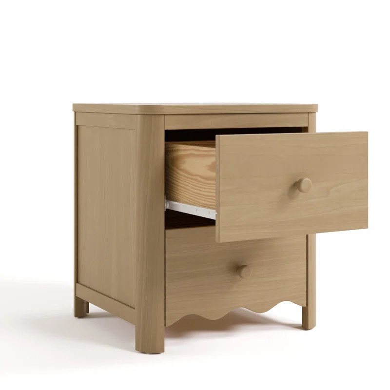 Casablanca 2 Drawer Nightstand | Wayfair North America
