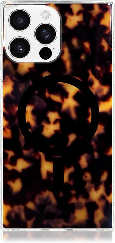 Flaunt Official Square iPhone 16 Pro Case - Tortoise Shell | Amazon (US)