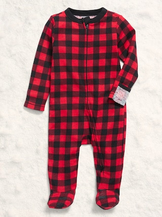 2-Way-Zip Sleep & Play Footed One-Piece for Baby | Old Navy (US)