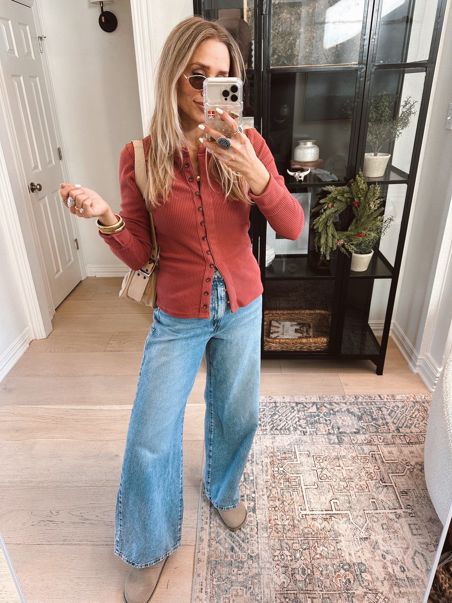 Free people vibes top— wearing size s / my tts 
FP : $58 
AMAZON: $29


#LTKFindsUnder100 #LTKootd #LTKWorkwear