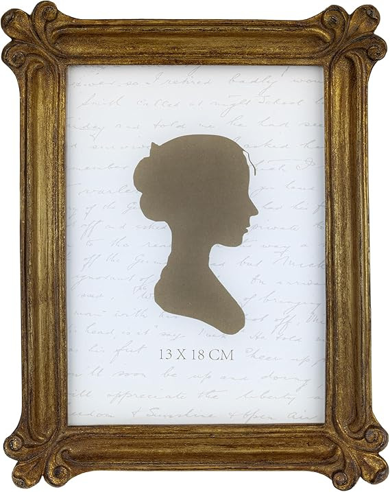 Sunlit Vintage Picture Frame 5x7 Inch, Luxury Antique Photo Frames with Glass Front, Photo Displa... | Amazon (US)