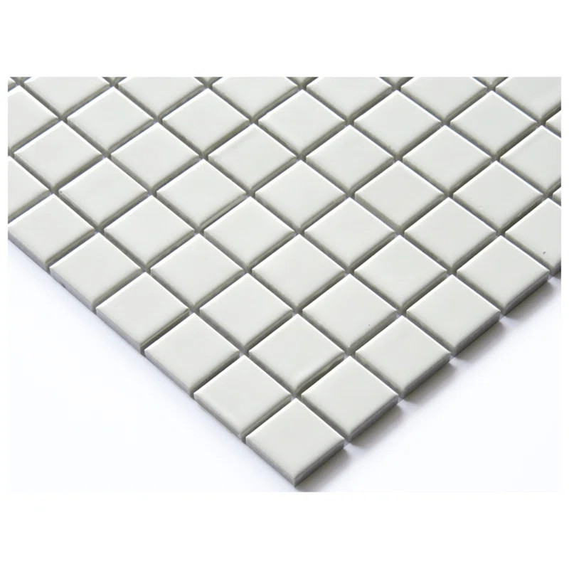 Mileto 1" x 1" Square Porcelain Mosaic Wall and Floor Tile | Wayfair North America