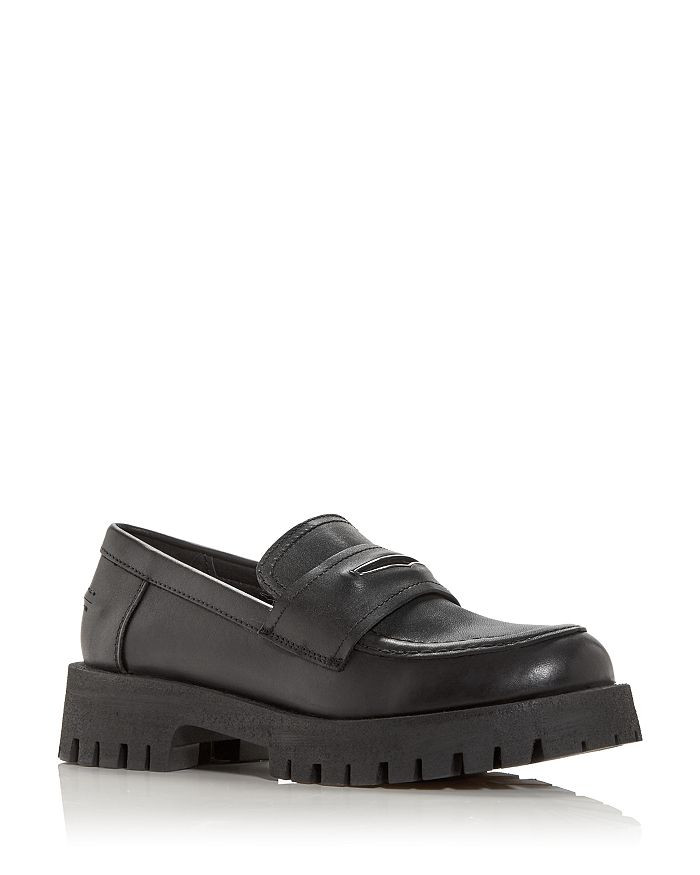 Women's Lawrence Lug Sole Platform Penny Loafers | Bloomingdale's (US)