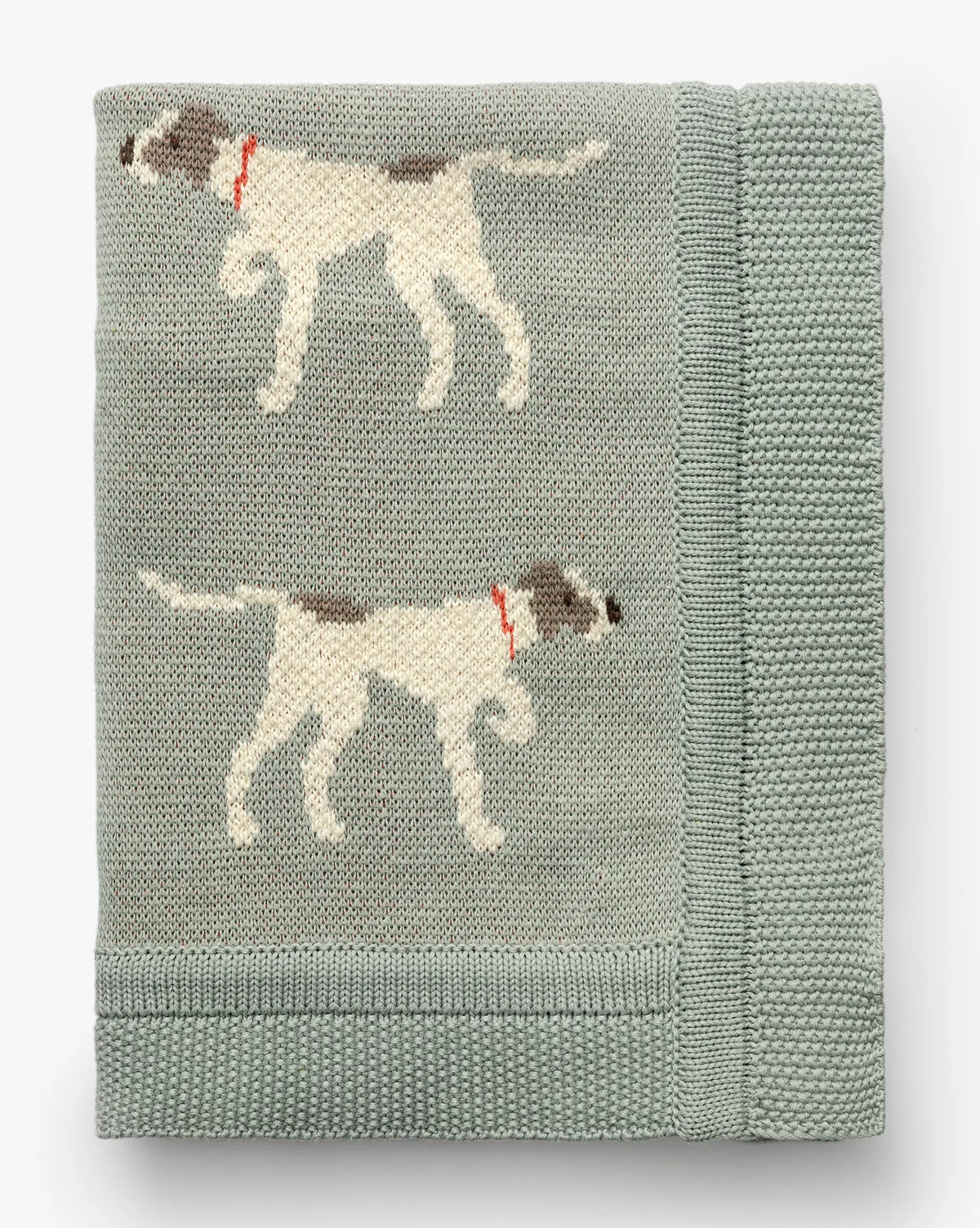 Puppy Knit Cotton Blanket | McGee & Co. (US)