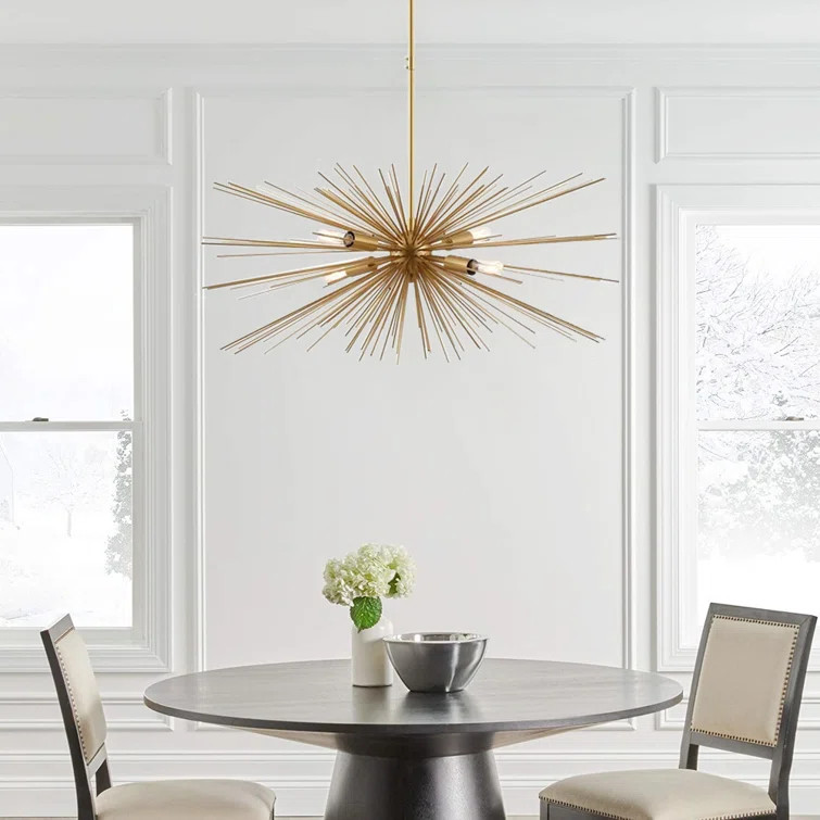 Baskett 4 - Light Sputnik Sphere Chandelier | Wayfair North America