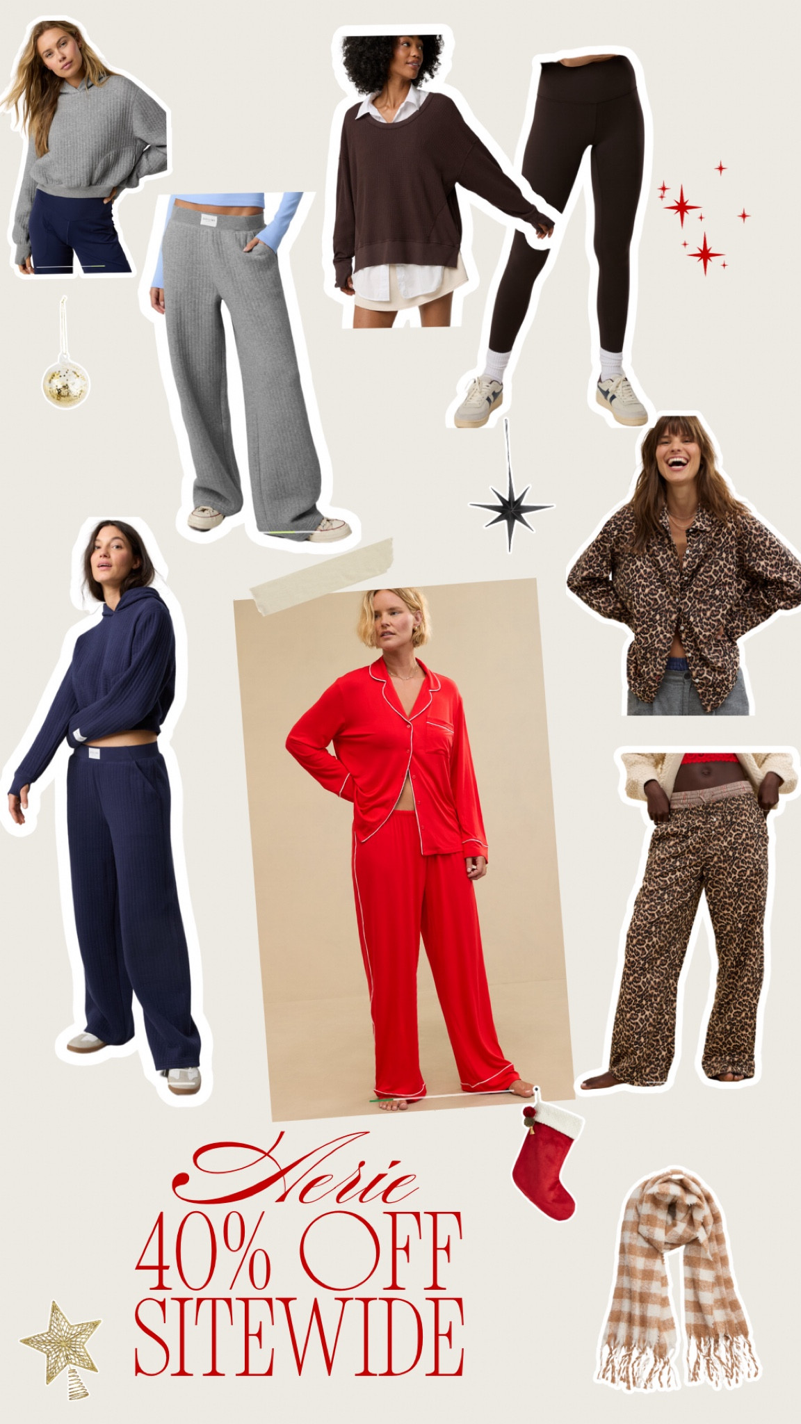 Aerie 40% off everything 

#LTKHoliday #LTKSaleAlert #LTKStyleTip