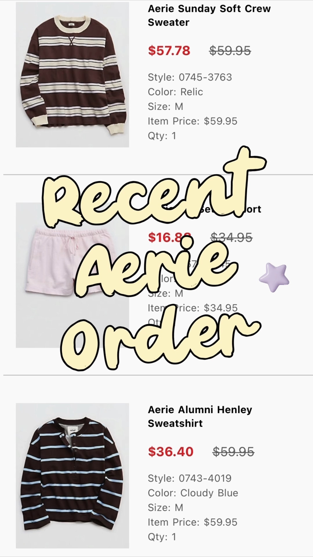 My recent @Aerie order! 🧺

fall outfits back to school barrel pants stripe sweaters

#LTKvlog #LTKSaleAlert #LTKU