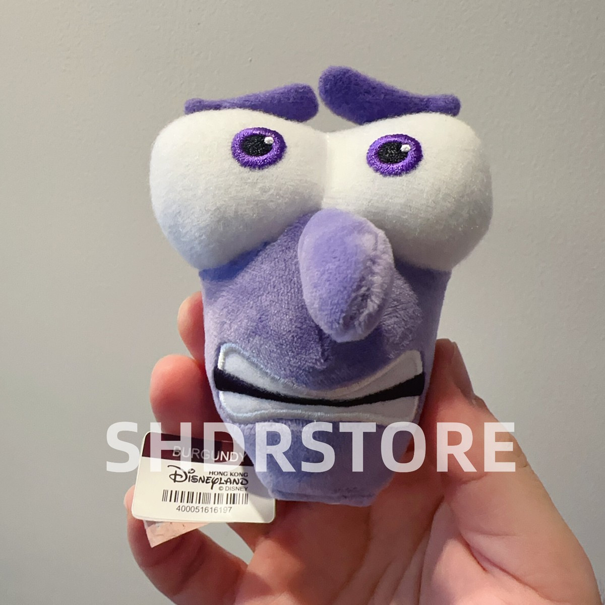 Disney authentic custom your ear headband inside out fear plush head disneyland | eBay US