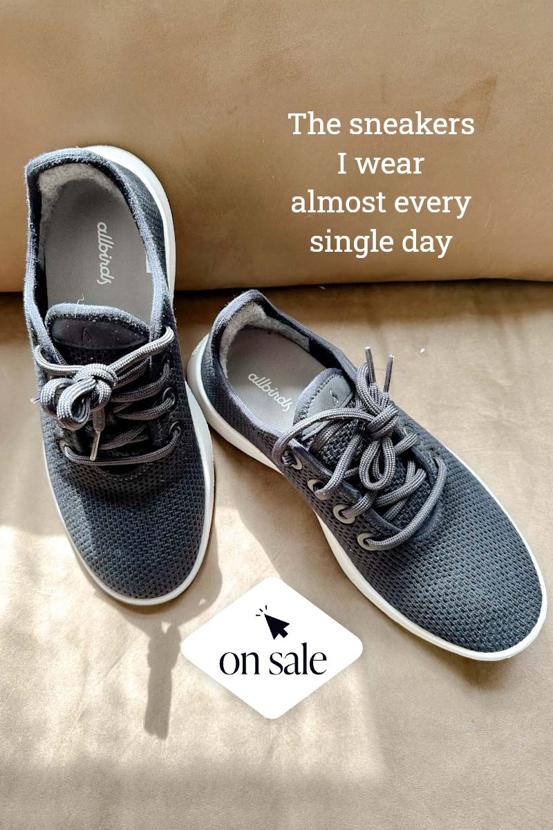 These are the sneakers I slip on for school drop-offs, dog walks and quick errands, because they are SO comfortable. I have them in black and blue.  Now on sale 💙 Nipa 


#sneakers #sustainablestyle #washablesneakers #comfyshoes

#LTKmomlife #LTKOver40 #LTKSaleAlert