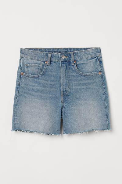 Slim High Denim Shorts | H&M (US)