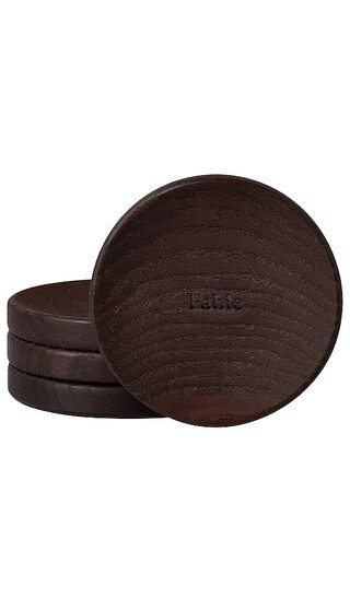 Fable The Coasters Set of 4 in Brown. | Revolve Clothing (Global)