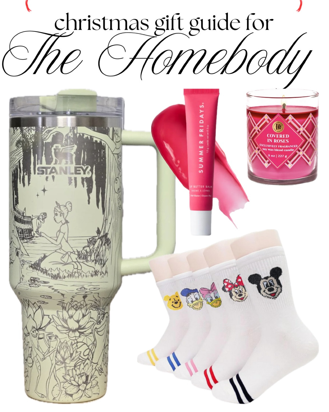 christmas gift guide for the homebody 🎁 loungewear, pajamas, socks, candles, cups, mugs, tumblers, blush, lip gloss, lip balm, lip treatment, makeup, gifts for girls

#LTKSeasonal #LTKStyleTip #LTKBeauty