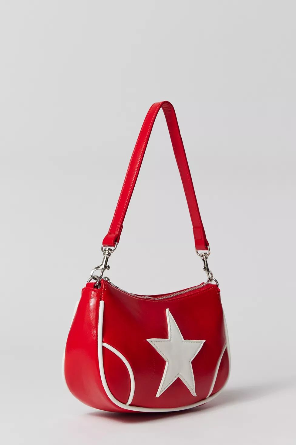 Daphne Moto Baguette Bag | Urban Outfitters (US and RoW)