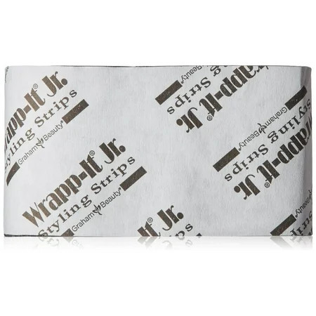 Graham Wrapp-It Jr. Styling Strips Black 40 Strips Per Pack 9 ea | Walmart (US)