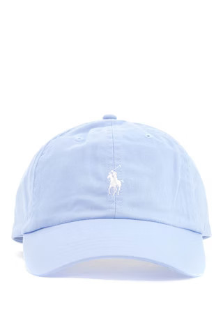 POLO RALPH LAUREN adjustable wide brim cotton cap office blue for women | Residenza725 US