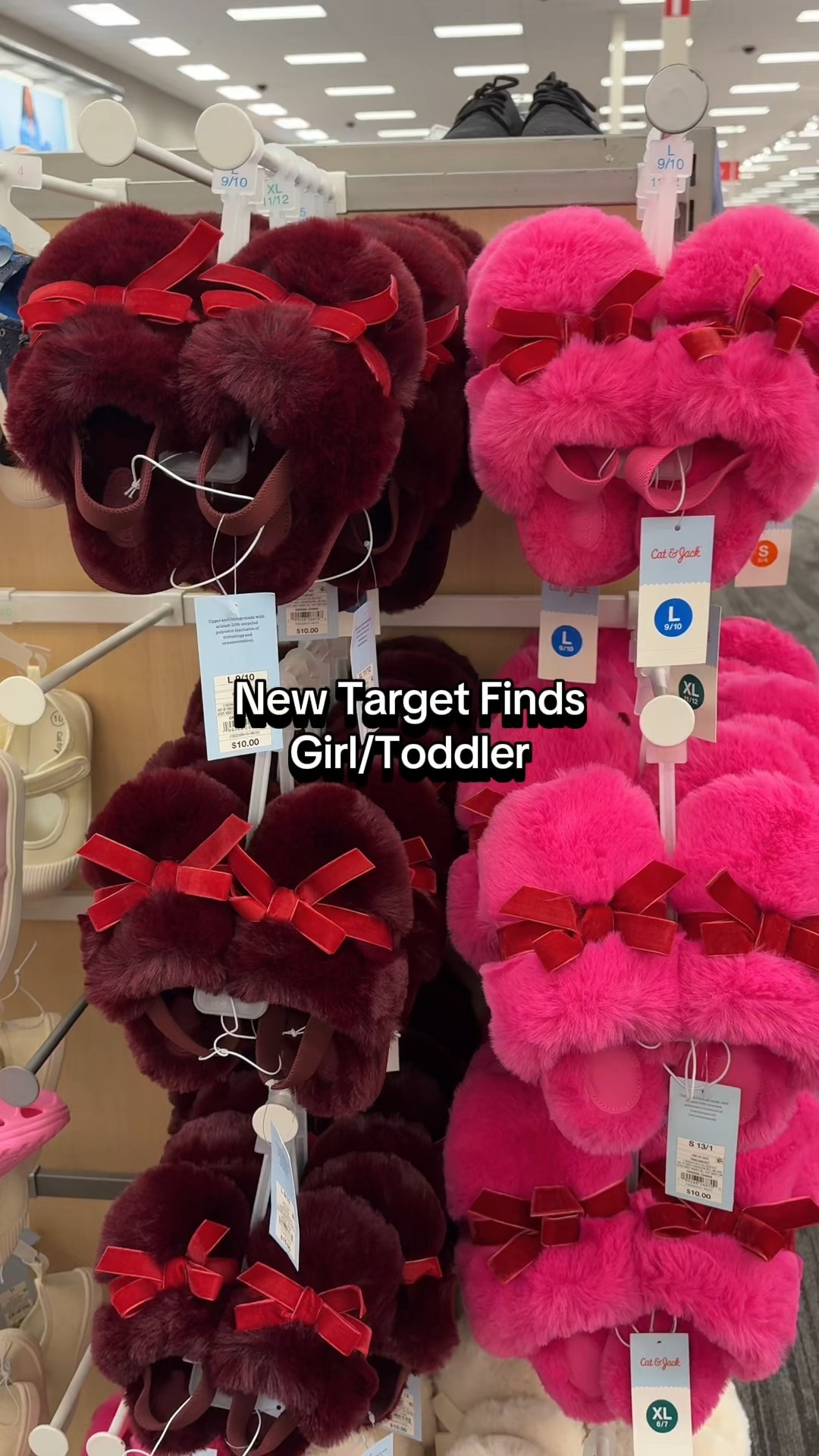 New target finds for your mini me! #targetfinds #target #targetfashion #mommyandme #girlmom #slippers #cozy 

#LTKShoeCrush #LTKFindsUnder50 #LTKKids