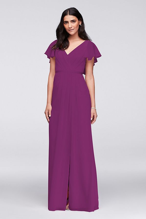 deep purple dress for wedding