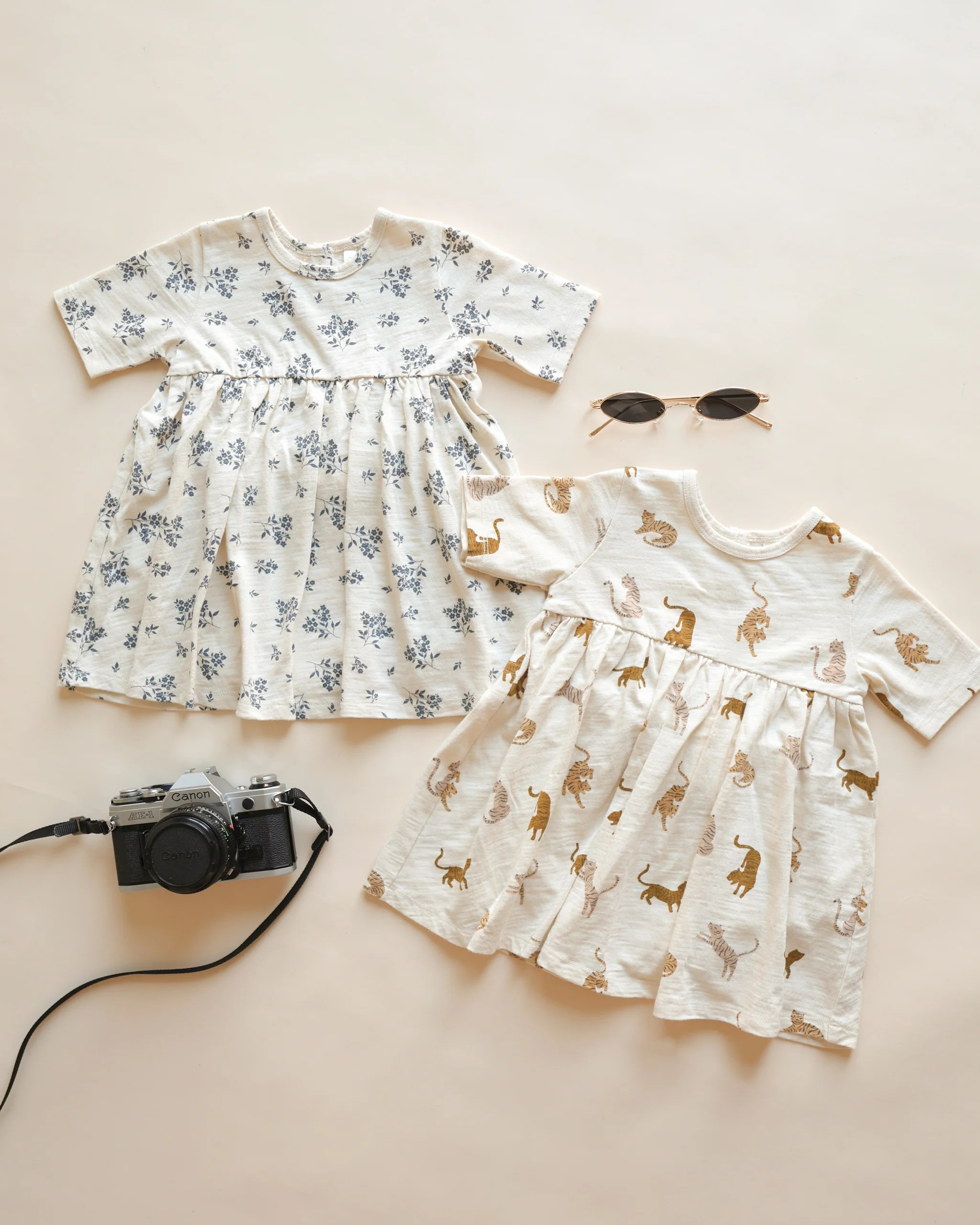 Finn Dress || Blue Floral | Rylee + Cru