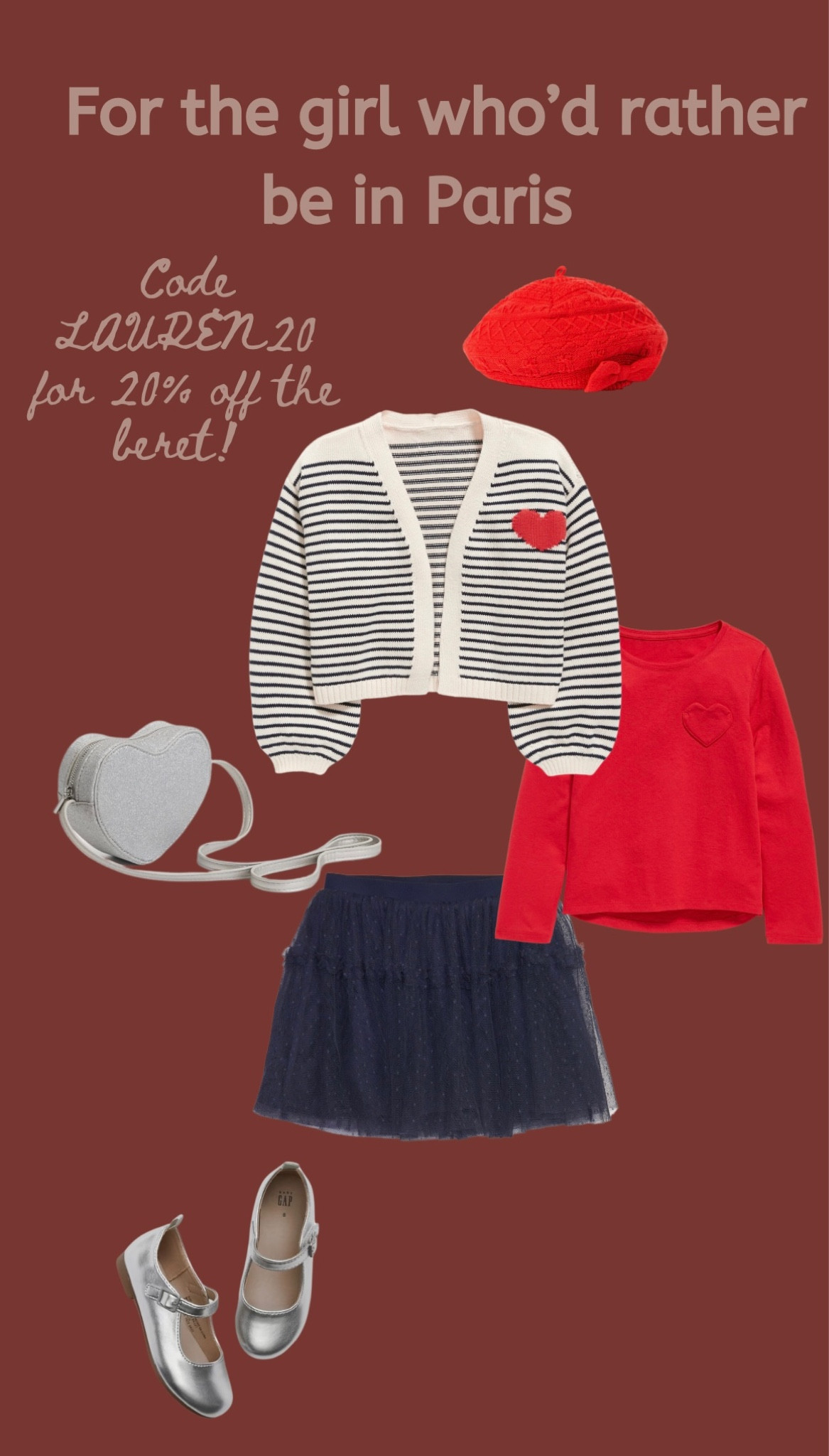A Parisian chic Valentine’s Day look for your mini 

#LTKfindsunder50 #LTKSeasonal #LTKkids