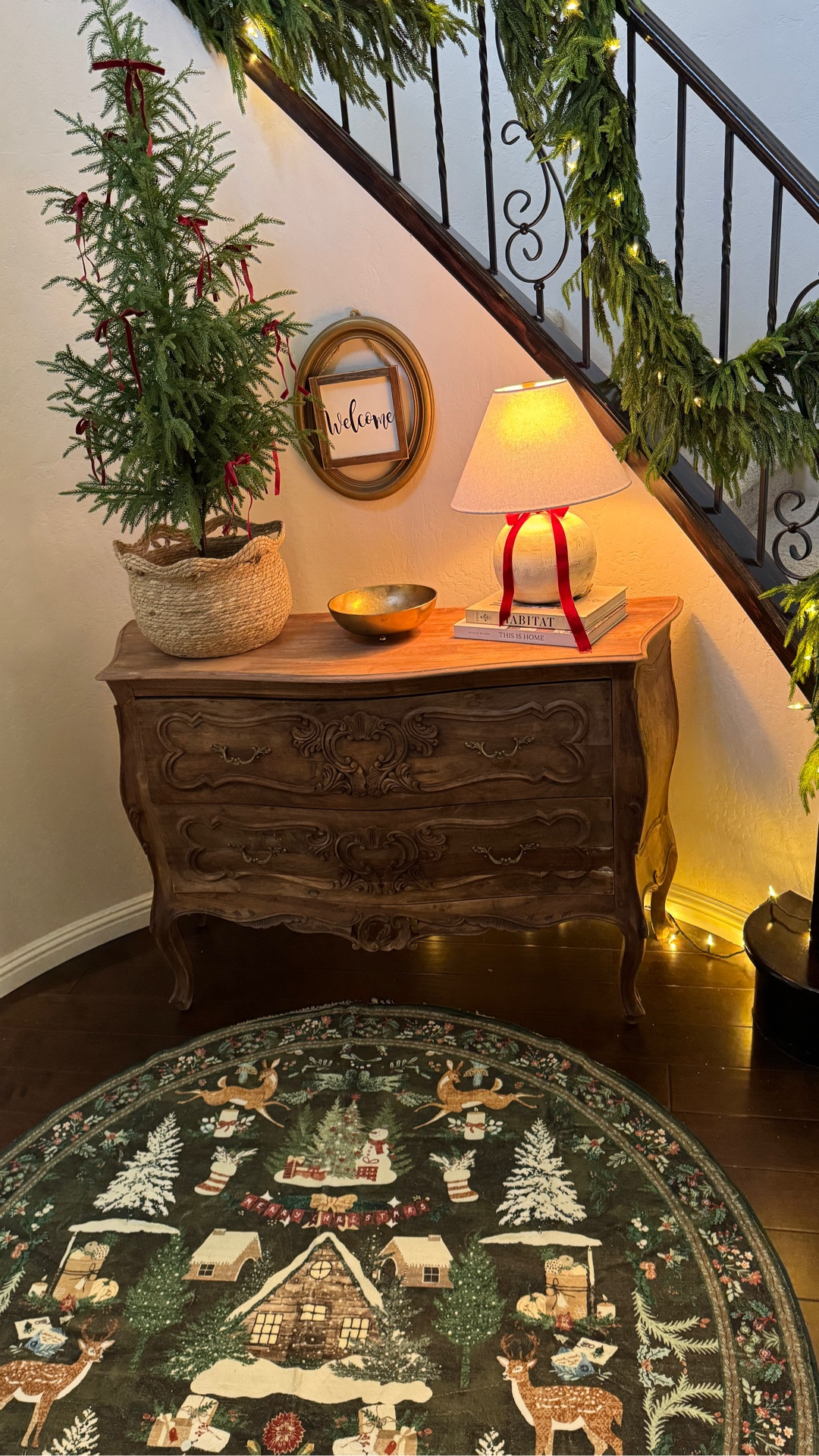 Found the cutest, softest Christmas rugs on Amazon 🎄

#christmasrug #rug #greenrug #christmasdecor #entrydecor 

#LTKHoliday #LTKHome #LTKSeasonal