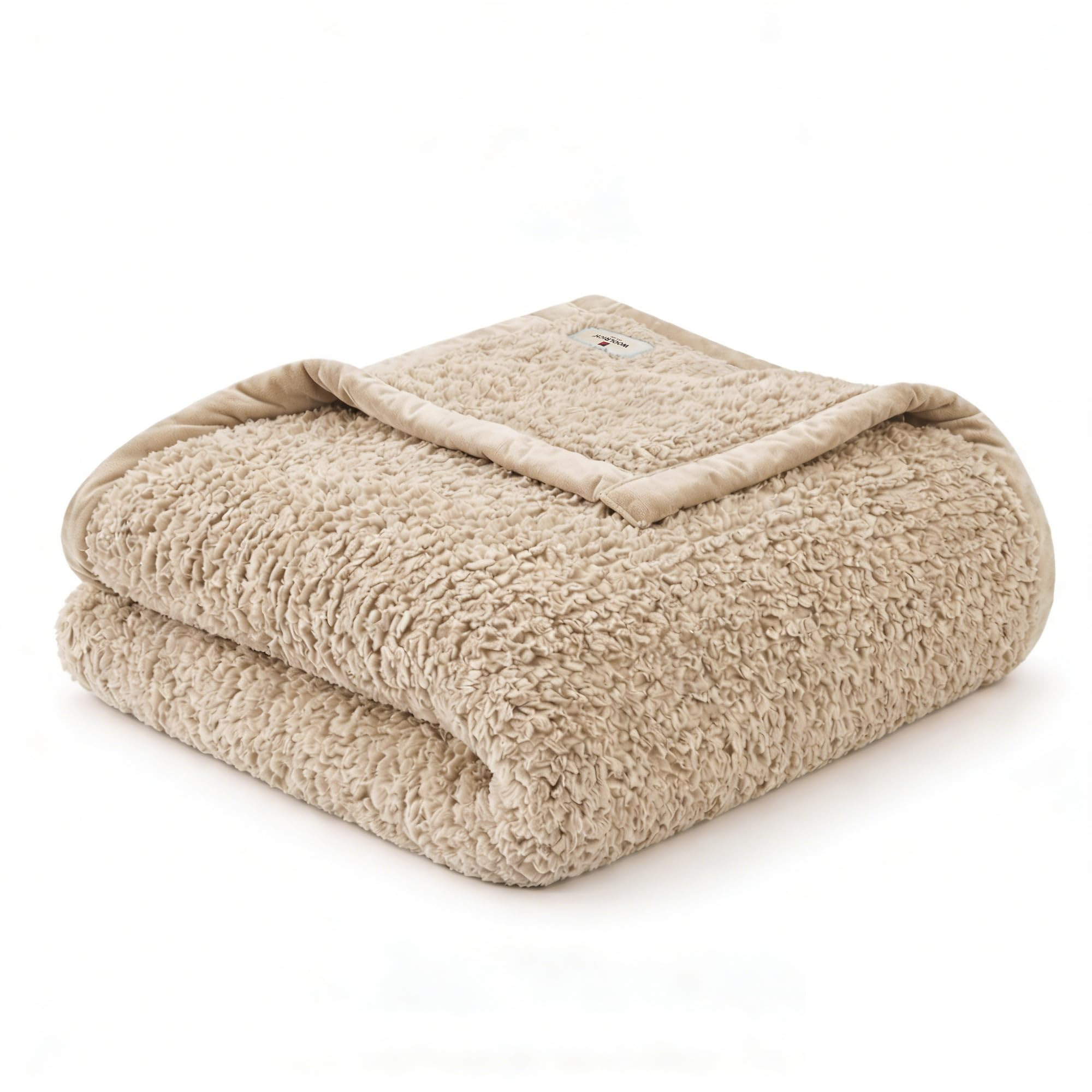 Woolrich Burlington Berber Blanket Super Soft, Cozy Lightweight Cover with Luxurious Velvet Bindi... | Amazon (US)