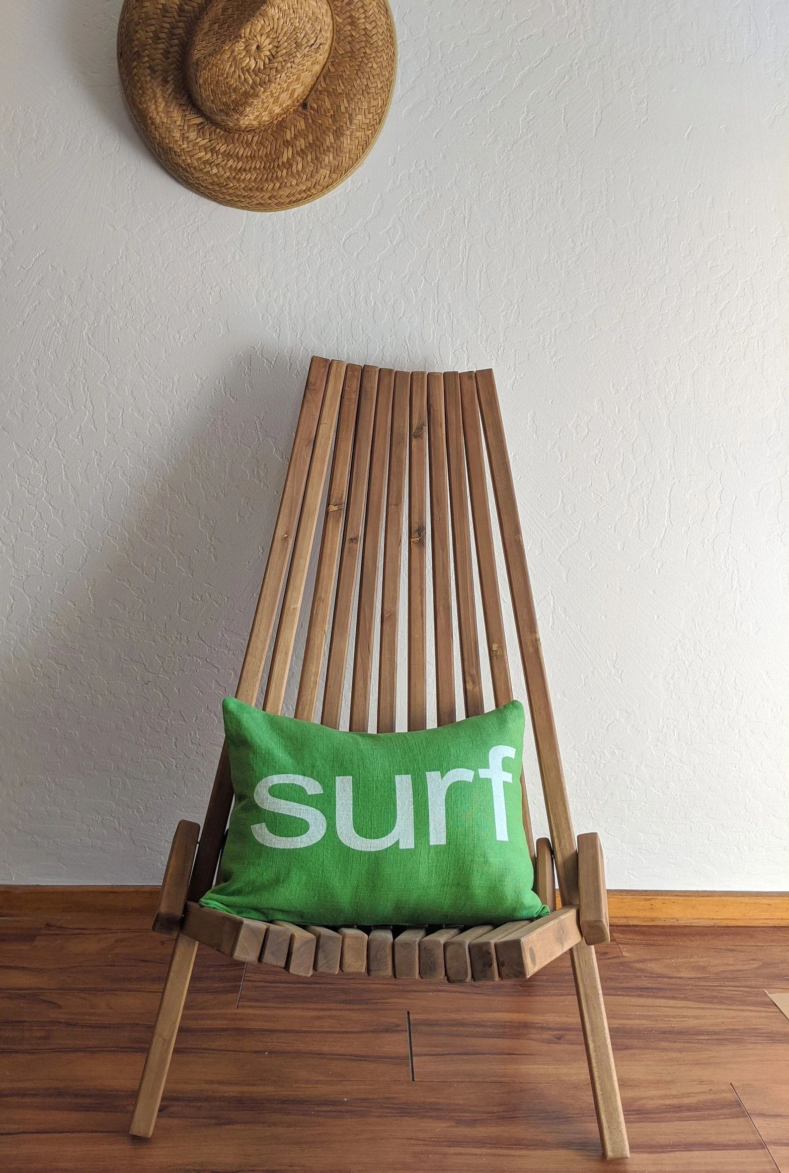 Beach Decor Decorative Throw Pillow / Surf Lumbar Pillow / Bedroom Decor | Etsy (US)