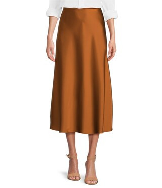 Blakely Coordinating Satin Skirt | Dillard's