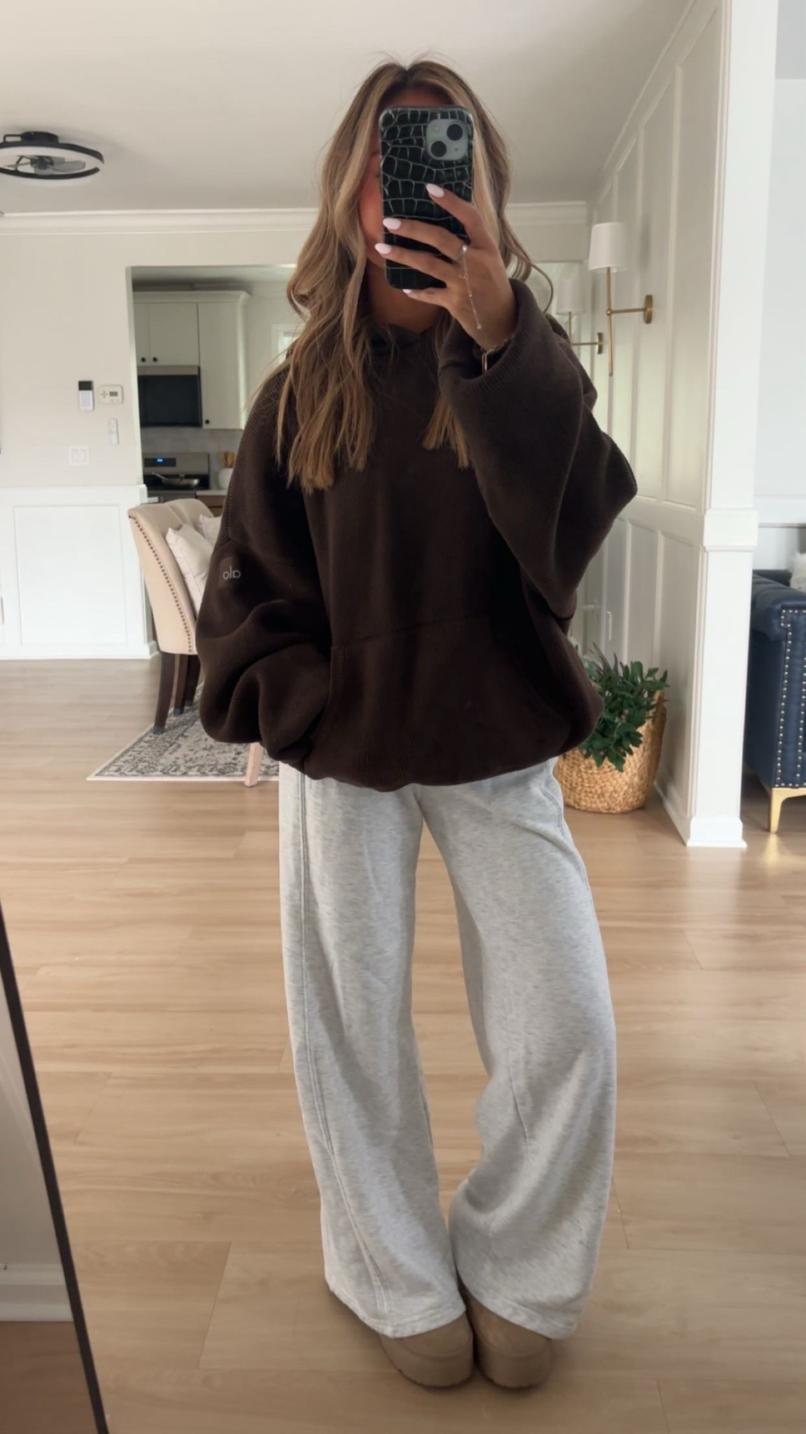 This is my boyfriend’s hoodie from alo?