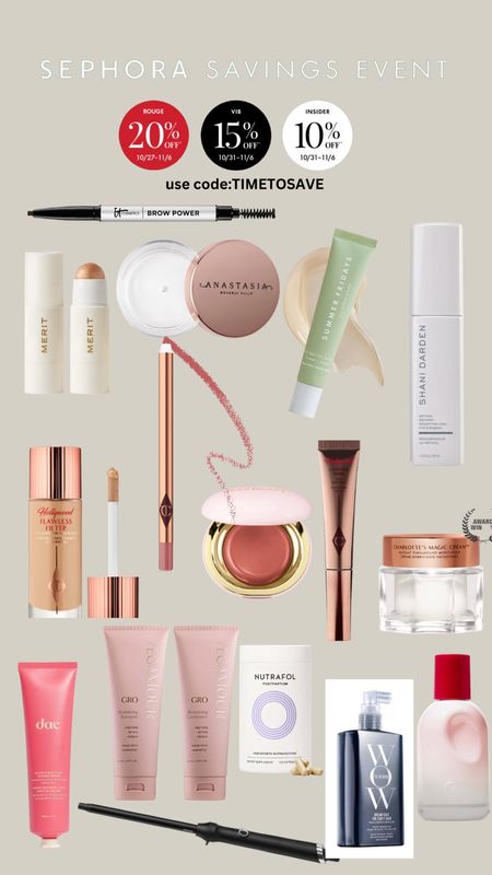 All of my fave daily products for hair, skin and makeup available during the Sephora sale!

Sephora sale - 

#LTKbeauty #LTKHolidaySale