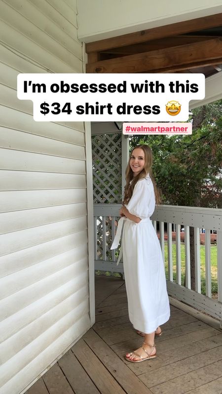 I’m in love with this dress from @walmartfashion #walmartpartner

It hits two of the biggest trends of summer (linen and shirt dresses!) plus comes in 3 colors AND has pockets 

#Walmartfashion 