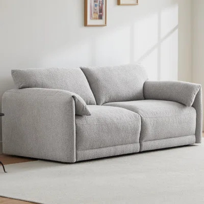 Bodhild 80.3'' Boucle 2-Piece Modular Sofa | Wayfair Professional