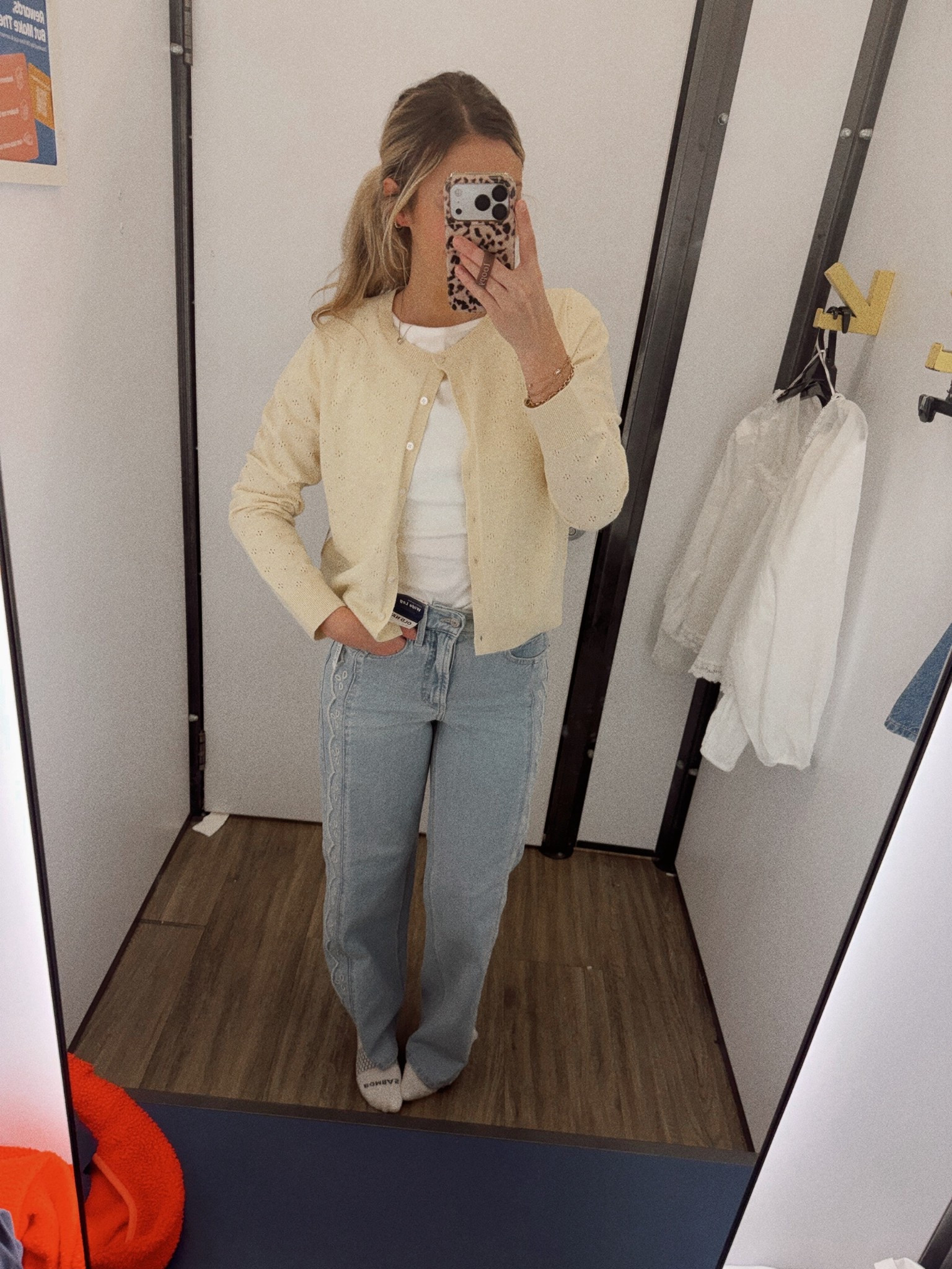 Cute spring cardigan, embroidered jeans, and great basic top. 

#oldnavy #loopycase #bombas

#LTKdayinmylife #LTKootd #LTKgrwm