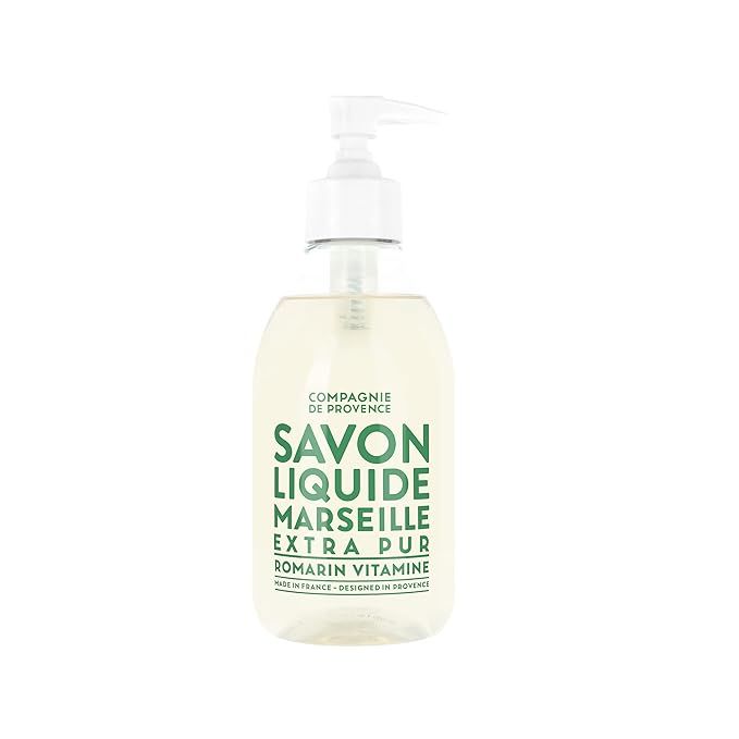 Compagnie de Provence Savon de Marseille Extra Pure Liquid Soap - Revitalizing Rosemary - 10 Fl O... | Amazon (US)