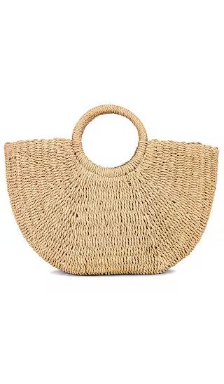 Beach Bag in Tan | Revolve Clothing (Global)