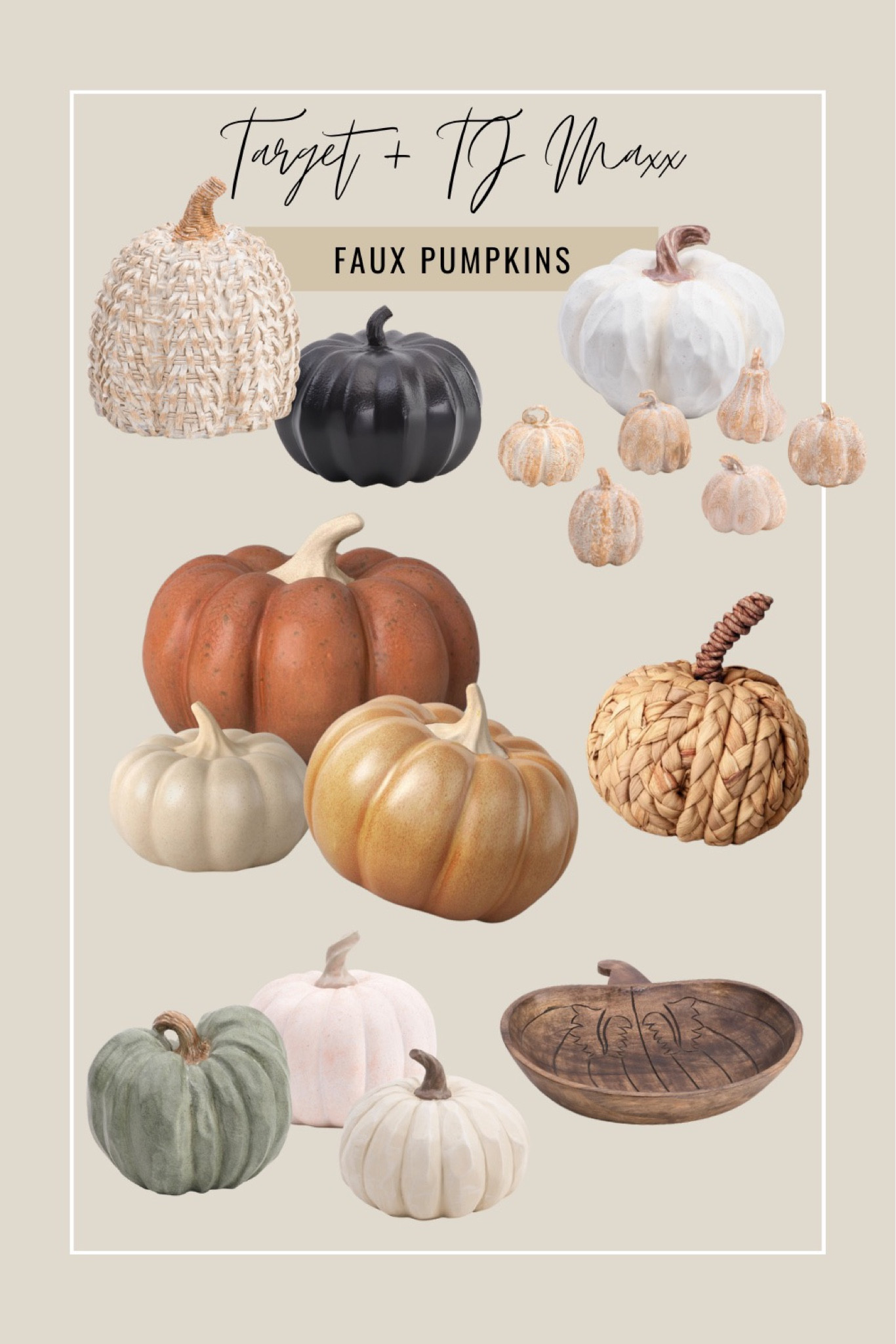 Faux pumpkins, Fall pumpkins, Fall decor, fake pumpkins, Fall decorations

#LTKSeasonal #LTKHalloween #LTKunder50