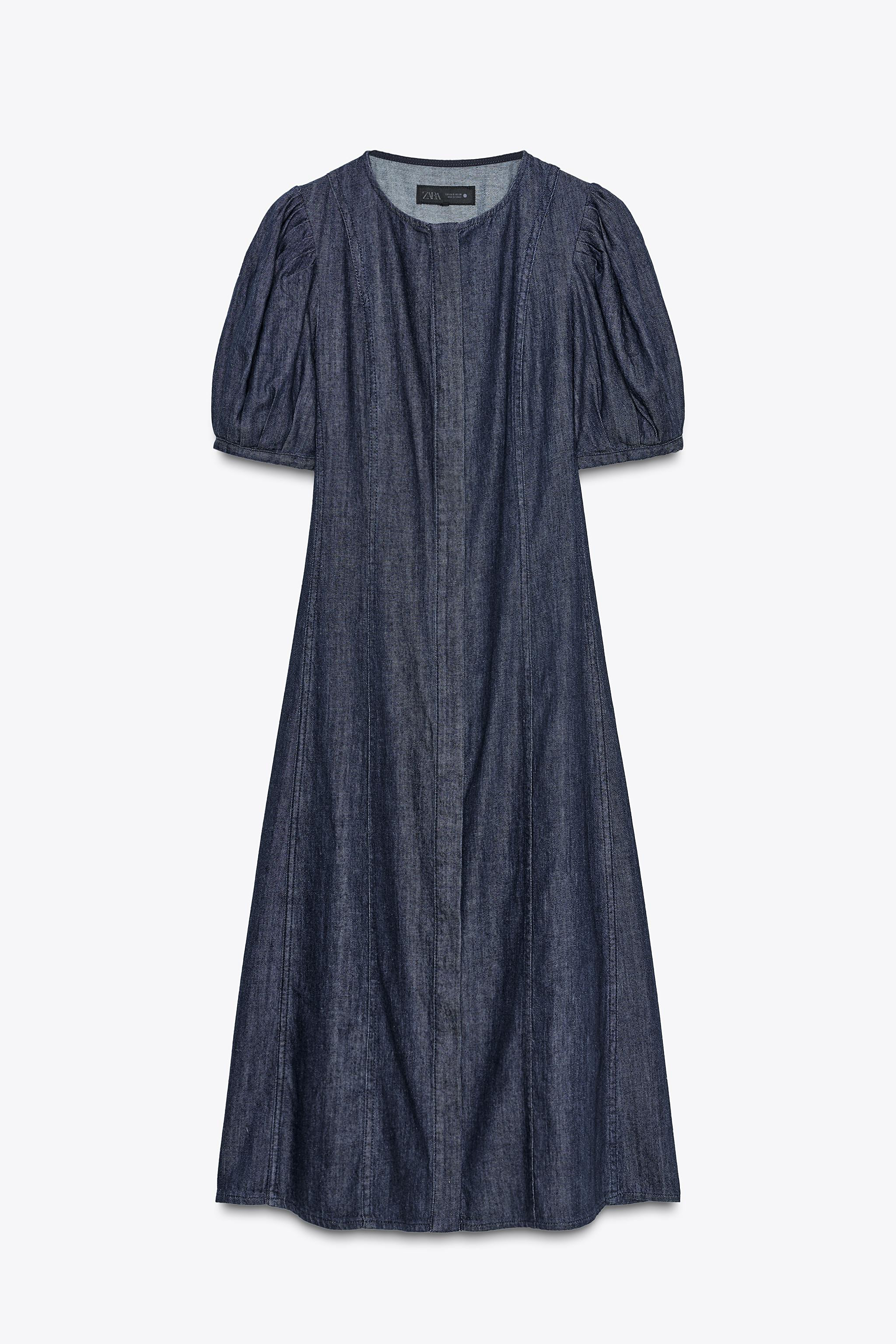 ZW COLLECTION DENIM DRESS | Zara US