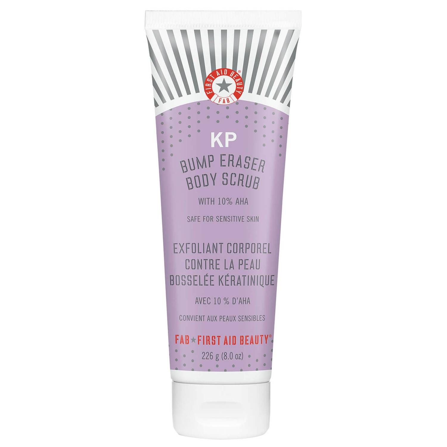 First Aid Beauty KP Bump Eraser Body Scrub with 10 AHA (8 oz.) | Dermstore (US)