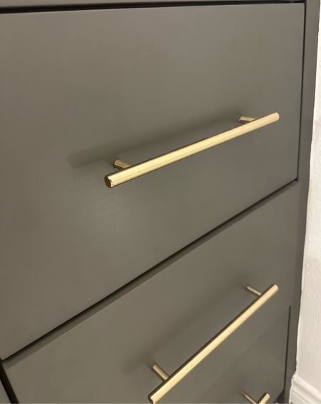 Gold hardware // long bathroom drawer pulls // gold bathroom accessories from Amazon 

#LTKhome