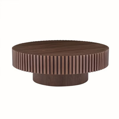 Dexmalle Mid Century Round MDF Coffee Table | Target