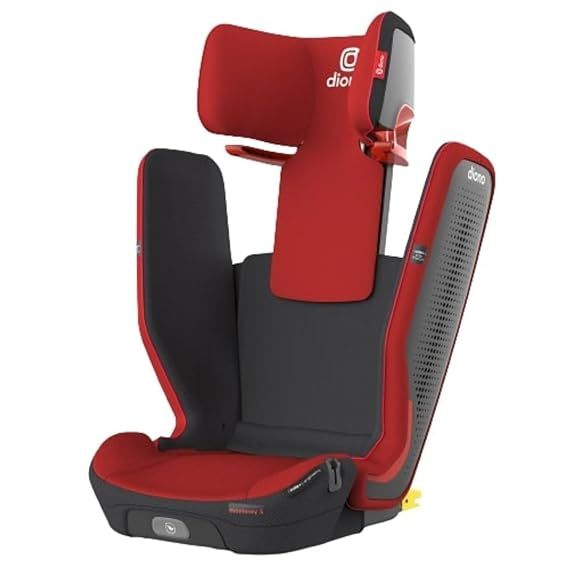 Diono Monterey 5iST FixSafe High Back Booster Car Seat with Expandable Height and Width, Compact ... | Amazon (US)